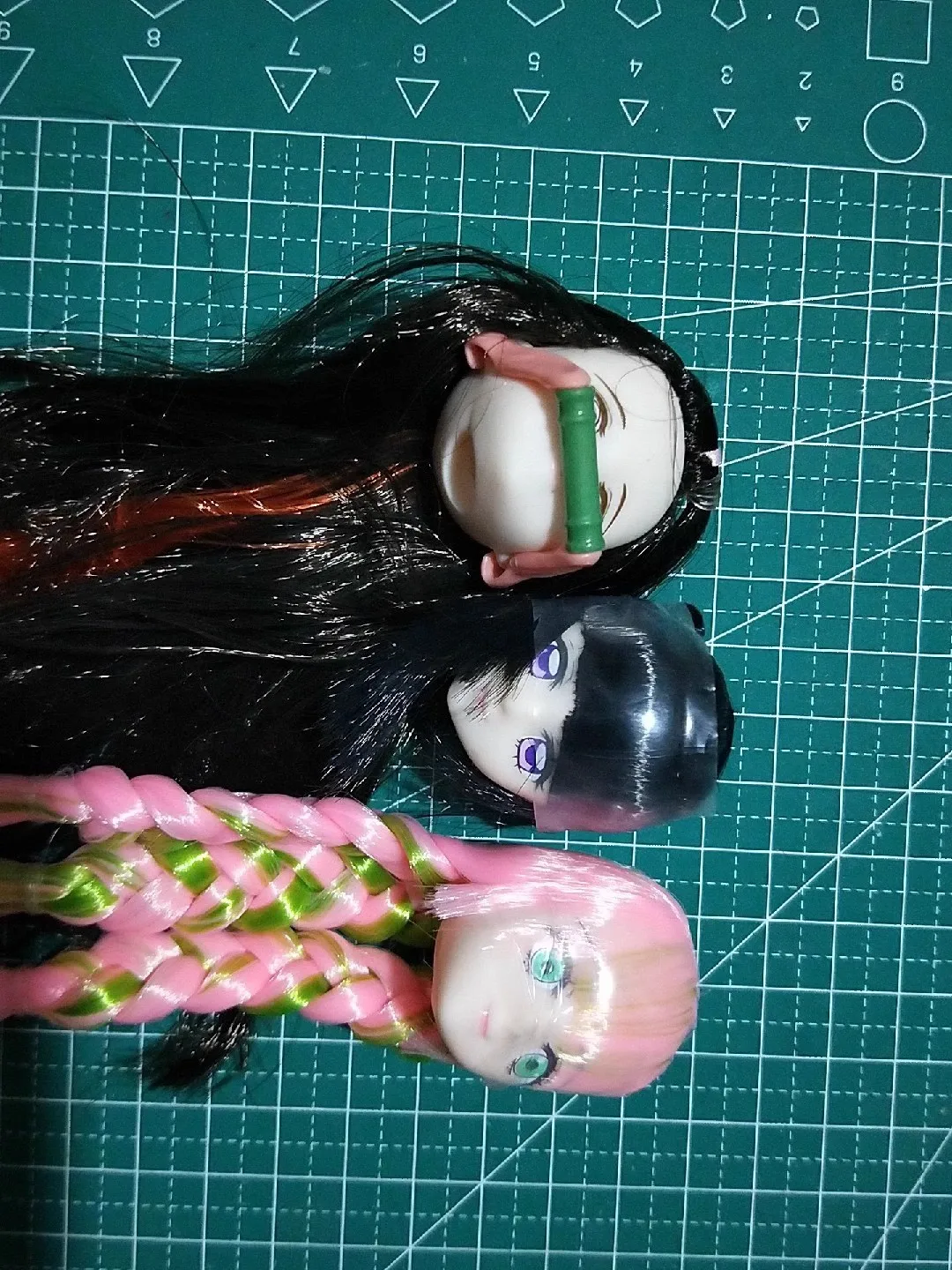 Original The Blade of the Ghost Doll head Single head Dolls Accessories mengmeng