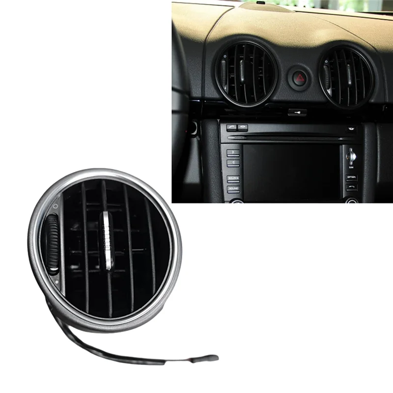 

AT92-Car Dashboard Air Outlet Assembly Air Outlet Panel Grille 98755213106 For Porsche 987 Boxster Cayman 2008-2012