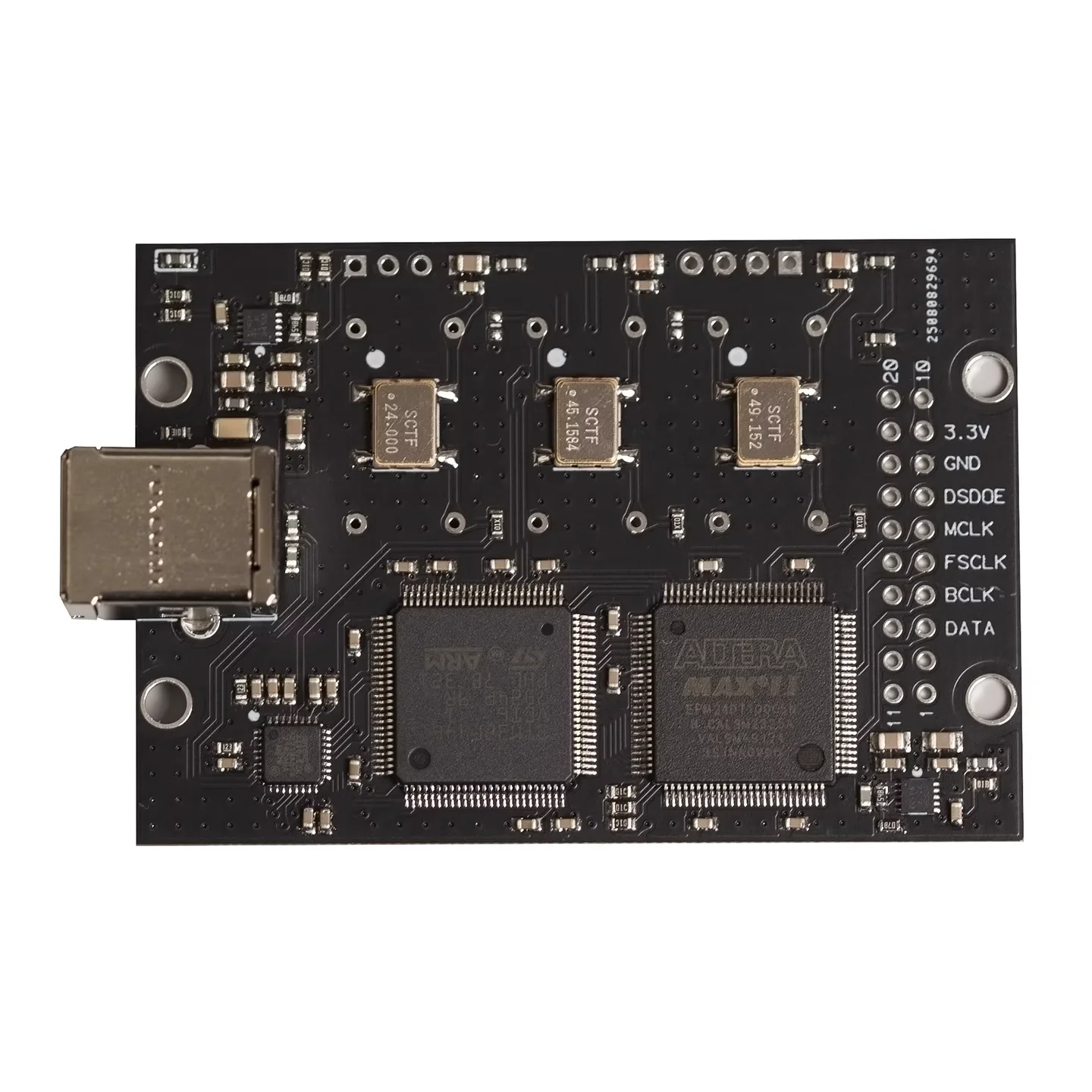 

Нормальная версия часов Модуль цифрового интерфейса аудио USB DSD1024/PCM768 Обновление Италия Amanero Combo384