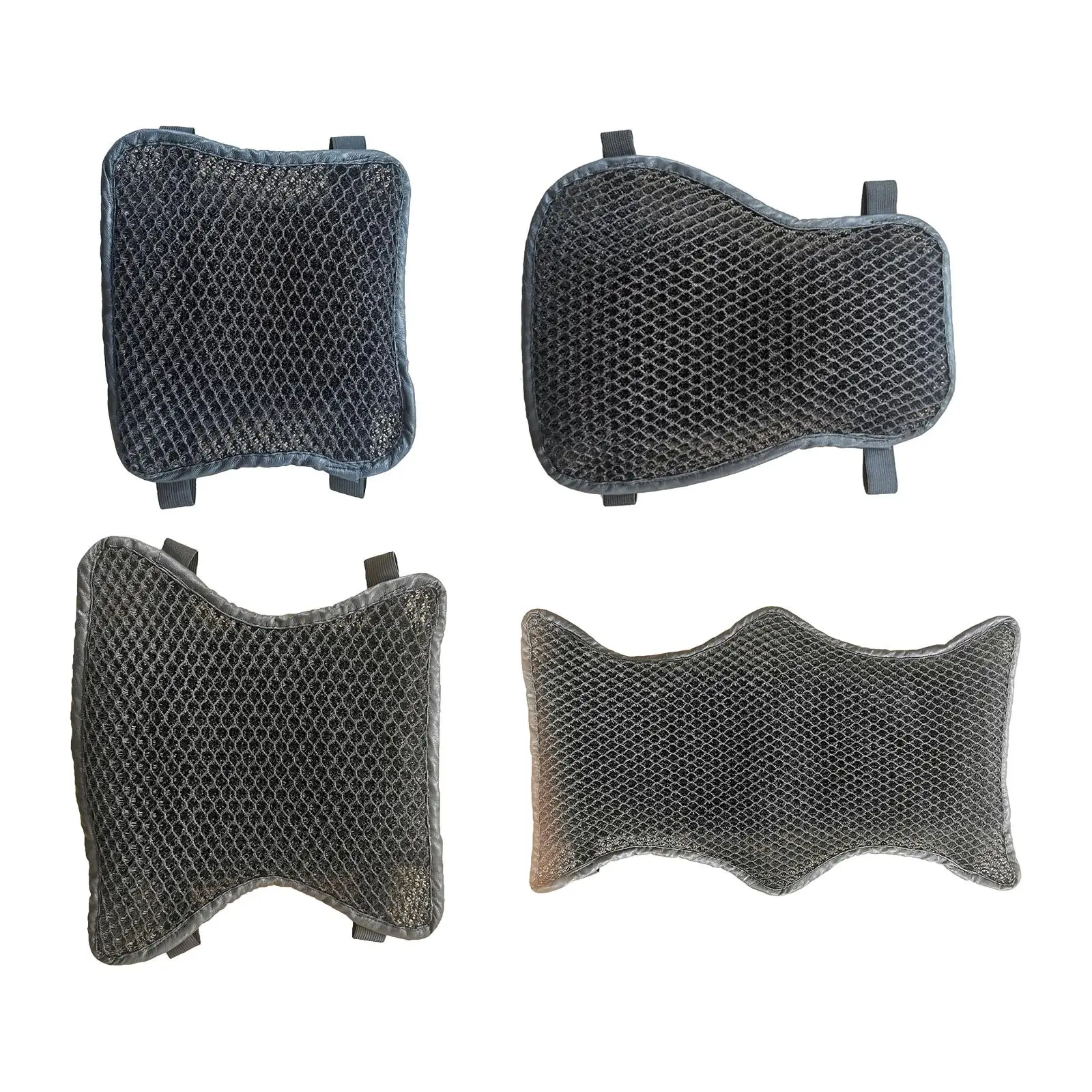 Motorcycle Seat Cushion Pad 3D Mesh Anti-slip Comfortable Butt Protector for Long Rides Motorbike Sport Touring view 5