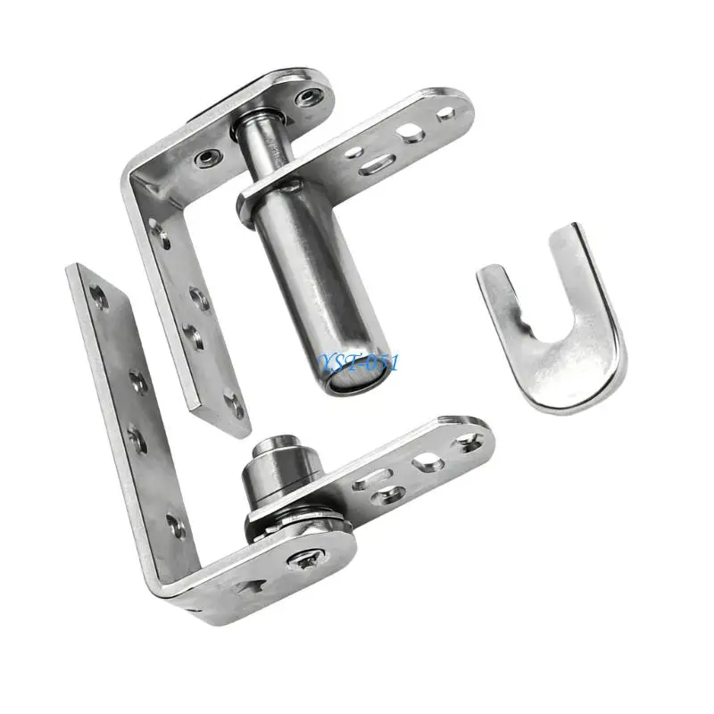 E15A Auto Half Waist Pivots Stainless Steel Concealed Door Pivots Hinges