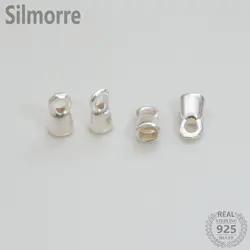 4pcs 100% Solid 925 Sterling Silver Hooks Connector for DIY Beads Bracelet Necklace Making Jewelry Finding JQ0086