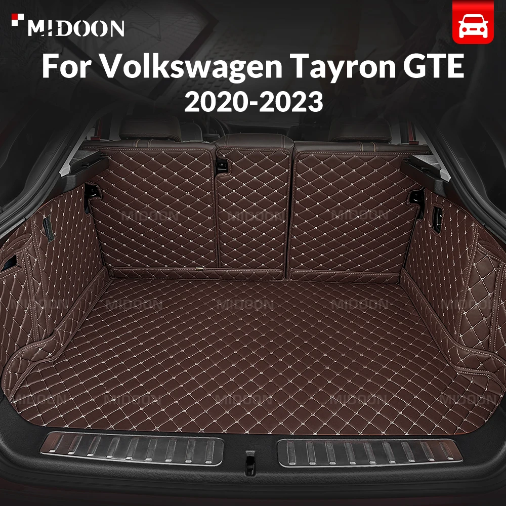 

For Volkswagen Tayron GTE 2020-2023 Auto Full Coverage Trunk Mat Car Anti-dirty Pad Protector Cargo Liner Interior Accessories