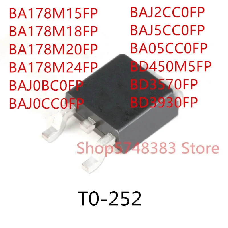 10PCS BA178M15FP BA178M18FP BA178M20FP BA178M24FP BAJ0BC0FP BAJ0CC0FP BAJ2CC0FP BAJ5CC0FP BAJ05CC0FP BD450M5FP BD3570 BD3930