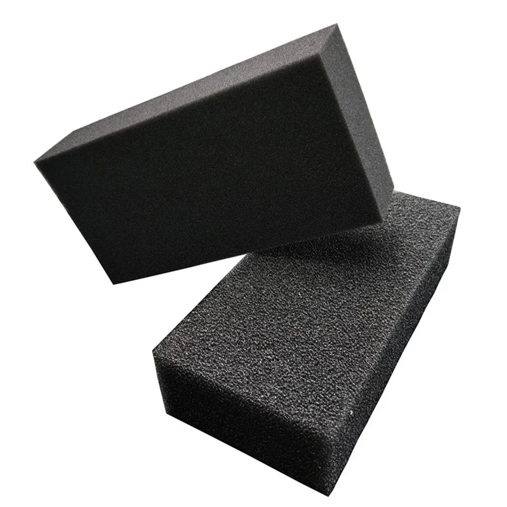 Car Cleaning Sponge Car Wash Sponge Thick Fine Soft Square 21 5CMx11.5CMx5CM Black CleaningTool High Quality New