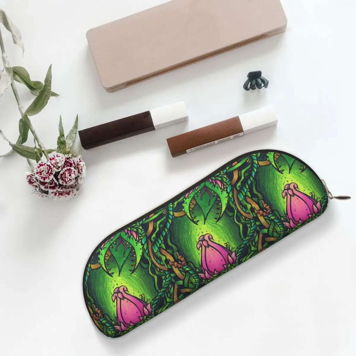 

Terraria- Plantera Pencil Cases Pencil Pouch Storage Stationery Supplies Large Capacity Pen Box Pencil Bag for Boy Girl School