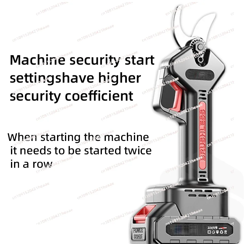 Suitable for household garden shears, brushless electric shears, extended charging tree branch trimmers