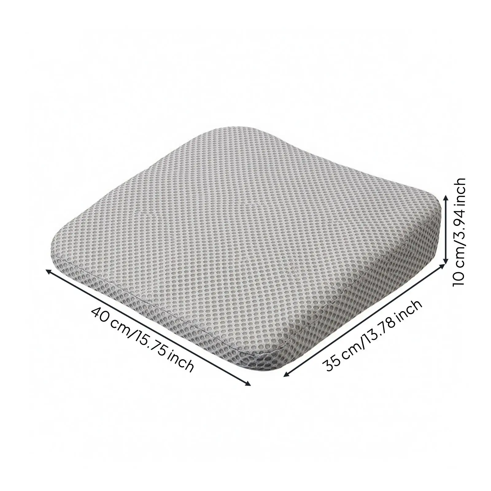 Car Booster Seat Cushion Height-Boosting Cushion Non-Slip for Short Drivers, Daily Commuting, Driving Lessons