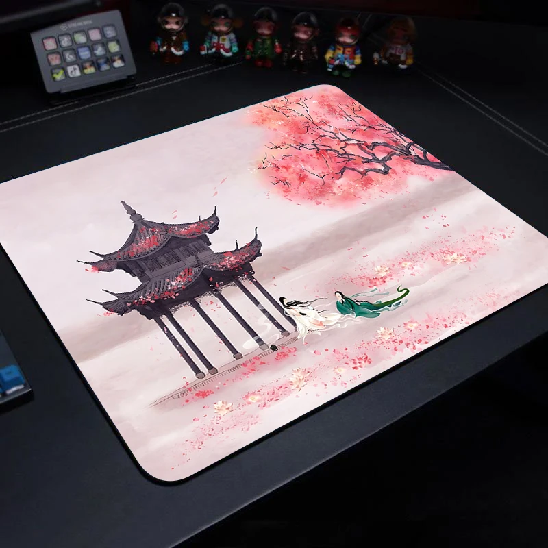 

Chinese Mythology White Snake Waterproof Mouse Pad Office Accessory Gamer Keyboard Computer Notebook Rug 450x400 Cushion Carpet