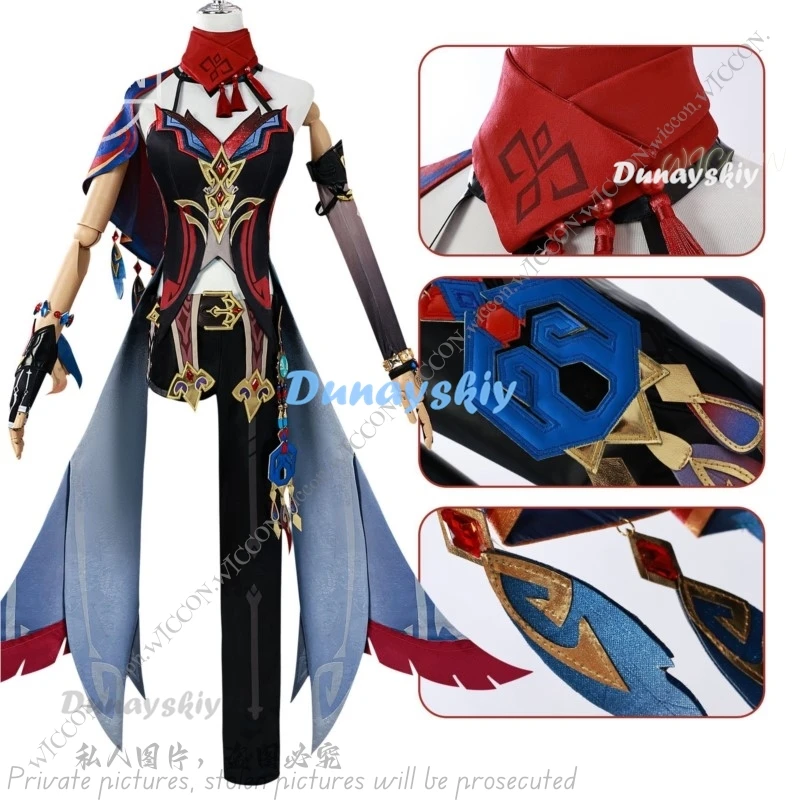 Chasca Genshin Impact Game Flower-Feather Clan Natlan Cosplay Costume Wig New Halloween Party Cos Woman Accommodator Tlalocan