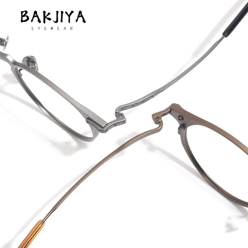 

New Ultra-Light Pure Titanium Oval Glasses Frames Trend Men Women Retro Full Frame Premium Niche Prescription Eyeglasses Frames