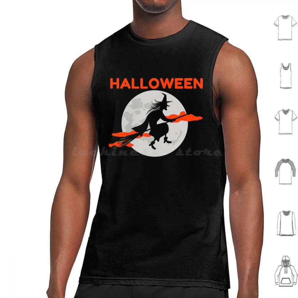 Halloweentown And Children , Funny Halloween Tank Tops Vest Sleeveless Halloweentown Halloweentown University Halloween