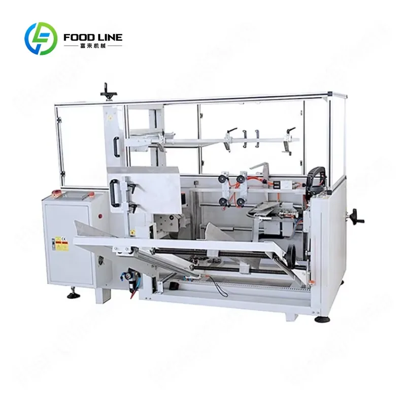 Picture 7: Customized Electric Automatic Vertical Carton Erector Box Opener Machine with Paper Packaging Open and Bottom Sealing