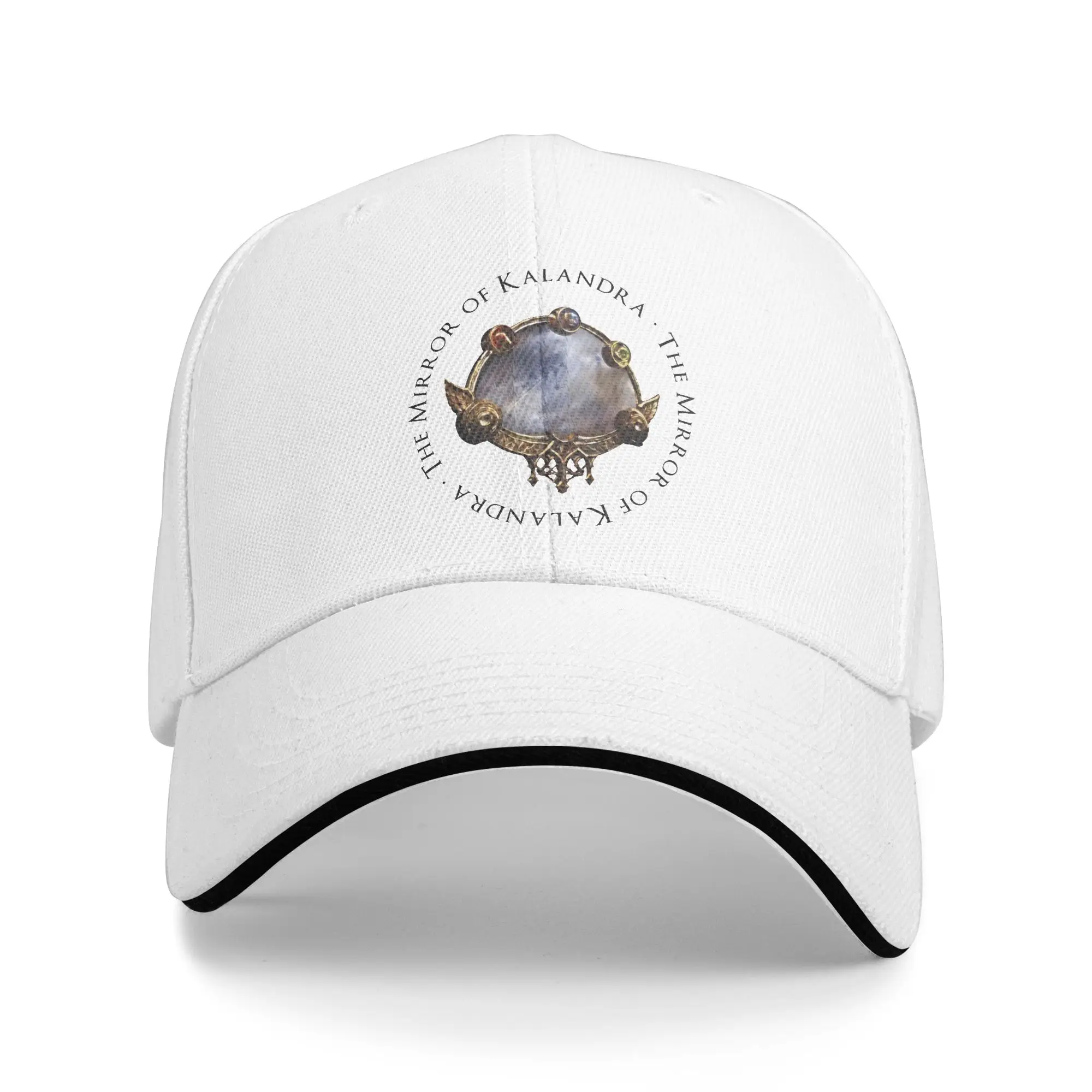 Paths Exile Mirror of Kalandra Fantasy Sandwich Baseball Cap Casual RPG Gamer Men Women Polyester Adjustable Headwear Adult Hat