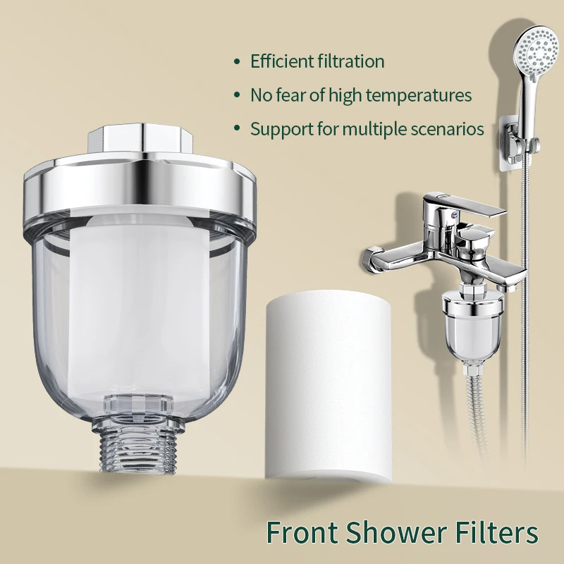 Water outlet purifier kit, universal faucet filter, kitchen bathroom faucet filter, household shower filter, PP cotton filter