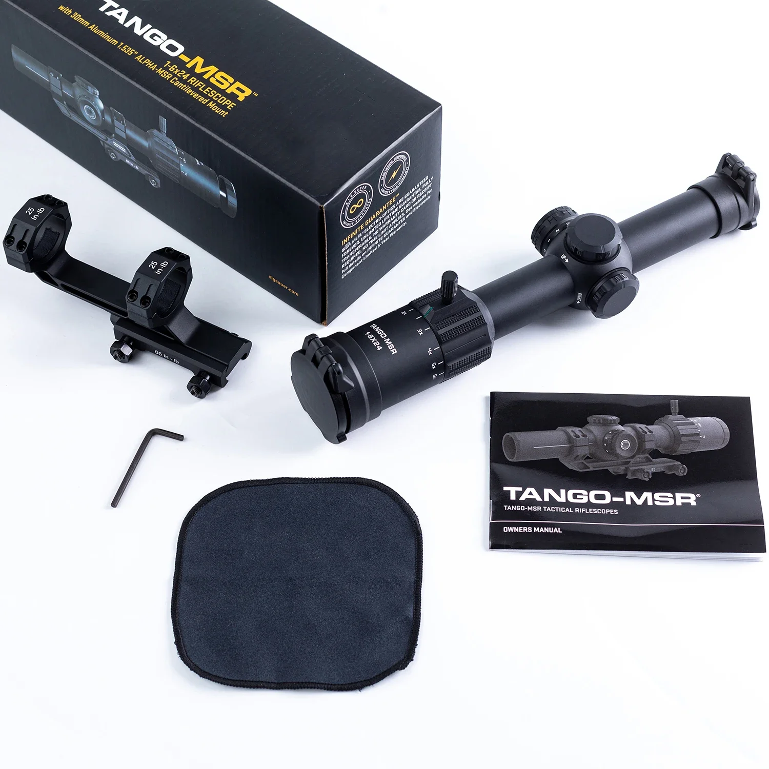 Imagem -02 - Tango-riflescope Msr-bdc6 Riflescope com Msr Alfa Montagem do Modilhão 16x24 mm