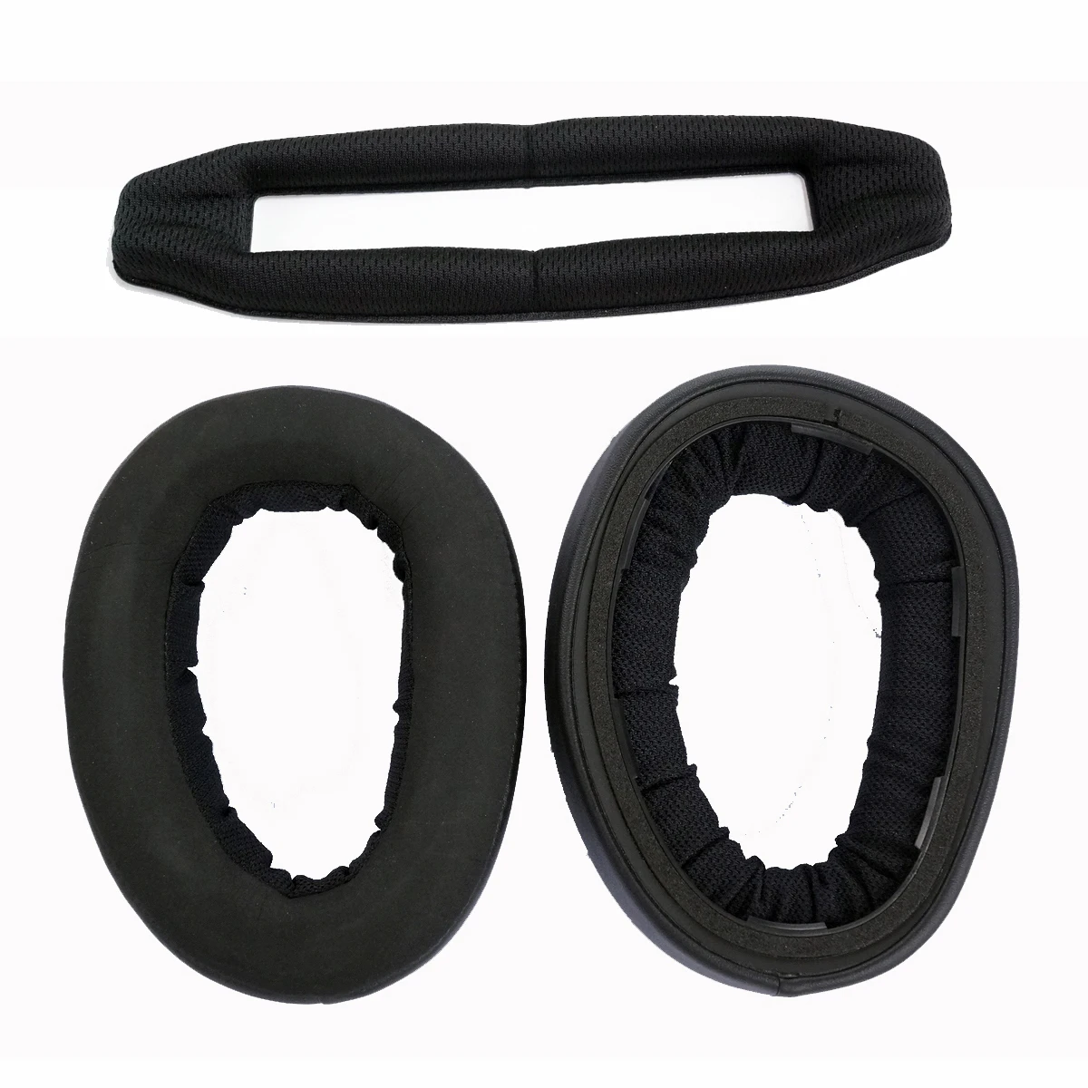 وسائد أذن V-MOTA متوافقة مع سماعات الرأس Sennheiser GSP 600 / 550 / 500 / 670، وسائد بديلة لإصلاح أجزاء الأذن) #1