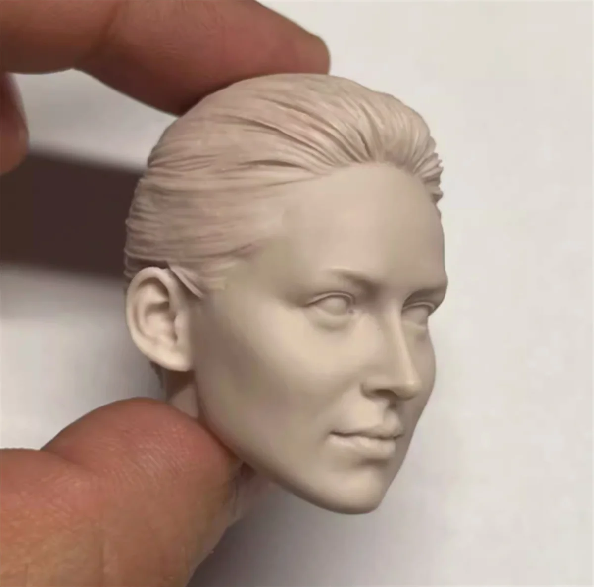 Sharon Stone Female Head Carving Sculpt Star DOll Unpainted  Actor Model 1/6 Scale Action Figure Hobbies Soldier Toys