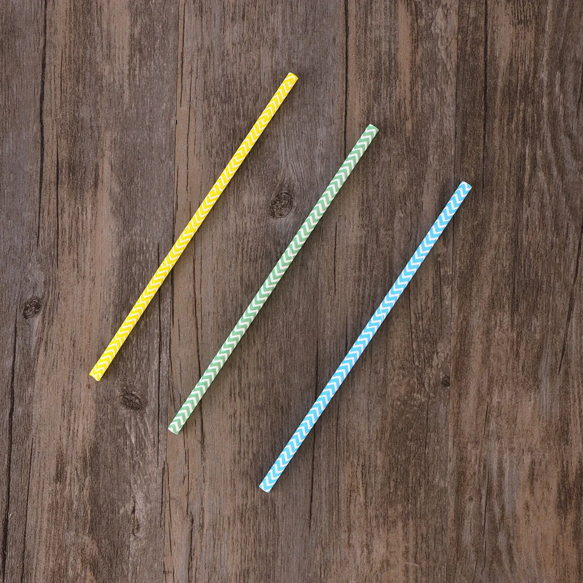 

25 Pcs Wavy Paper Straws Biodegradable Eco Friendly Long Straws for Smoothies Milkshakes Cocktails Disposable Kitchen Bar