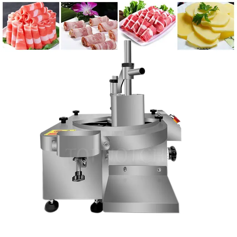 

Automatic Meat Mutton Cutting Slicing Machine Fresh Beef Jerky Slicer Flake Pork Chicken Breast Slice Maker