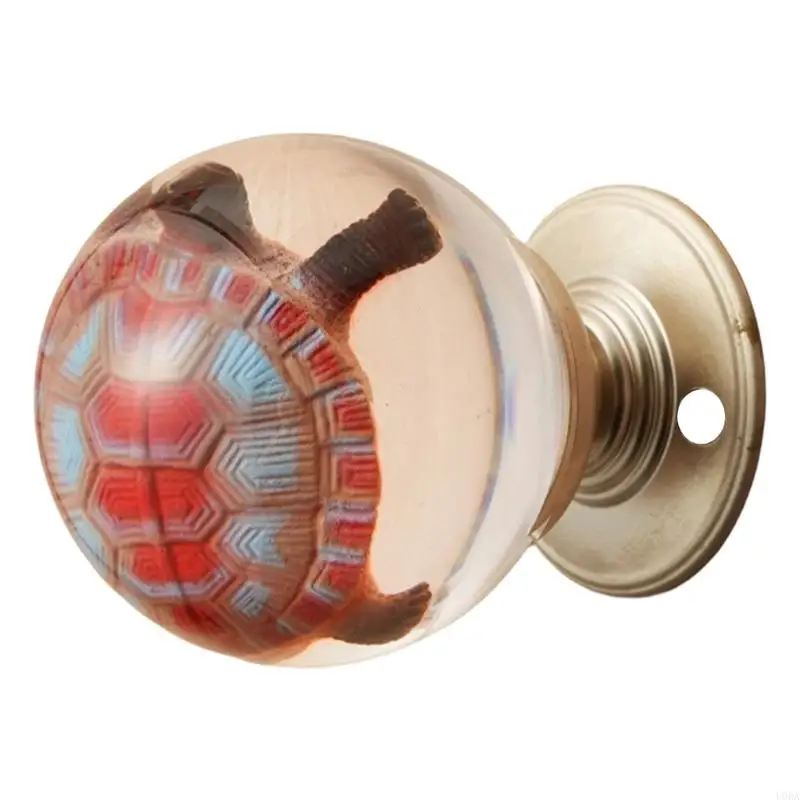  Premium Resins and Zincs Alloys Construction Crystal Sphere Door Handle Enhancing Elegant Interior Decoration Styles
