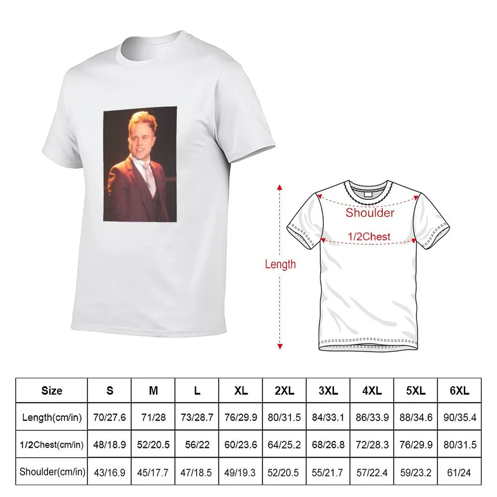 The magnificent Olly Murrs T-Shirt Man t-shirt tops Anime t-shirt summer top t shirts men