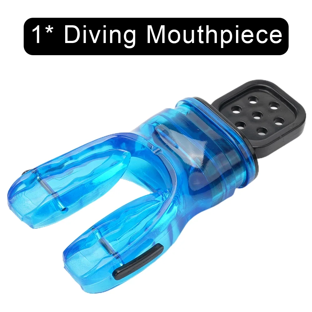 Universal Non Toxic Snorkel Regulator Diving Mouthpiece Silicone Scuba Moldable Bite Mouthpieces Anti-allergy Snorkeling Parts