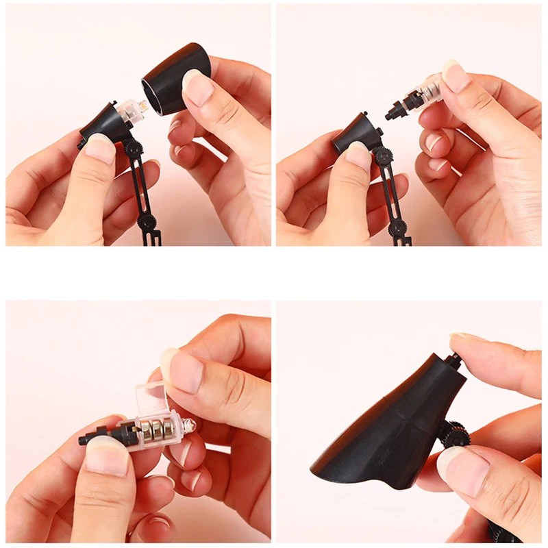 Creative Mini Luminous Desk Lamp Folding 360° Rotating LED Light Reading Lighting Toys Children Learning Luminous Toys