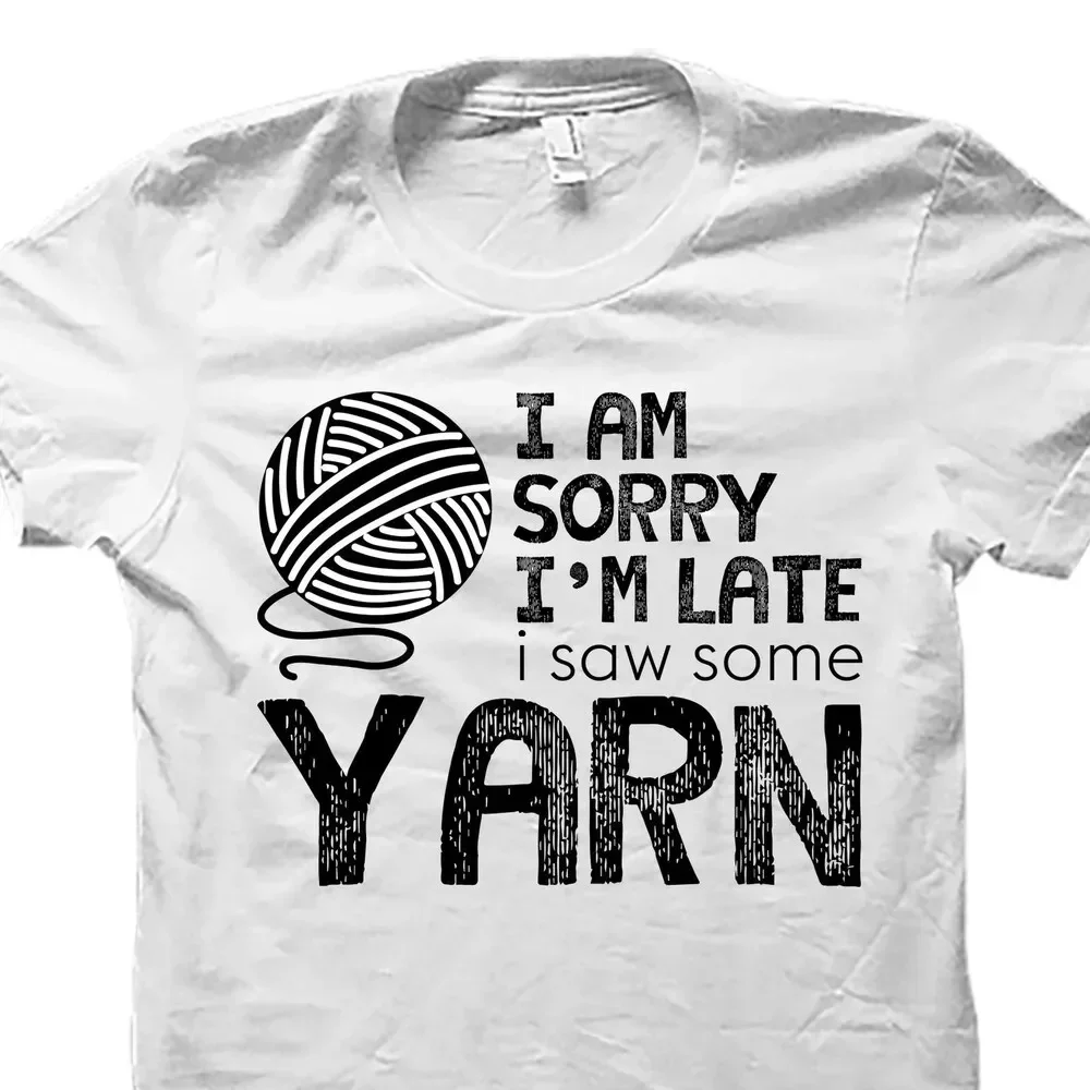 Knitting T Shirt Yarn Funny Crochet Sewing Crocheter Quilting Knitter Os4345