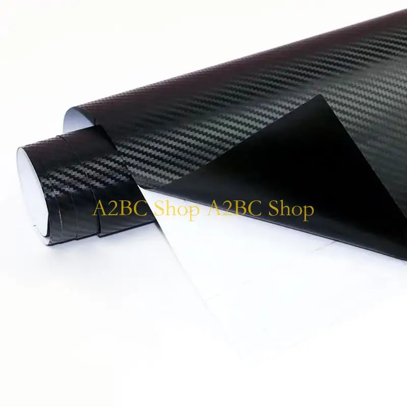 

A2BC Fashion Automotive 3D Carbon Fiber Decals, Easy Apply Car Sticker, Antiwrinkle