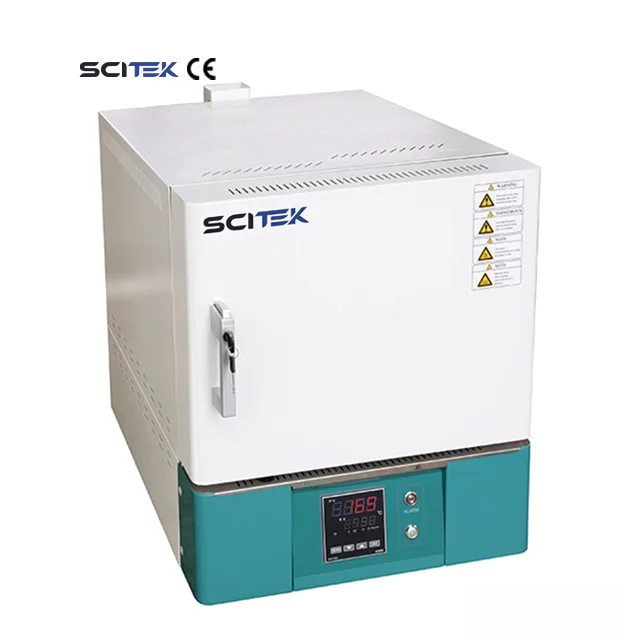 

Ceramic Fiber Muffle Furnace with Touch Button Control and LCD Program 1200 Max Temp