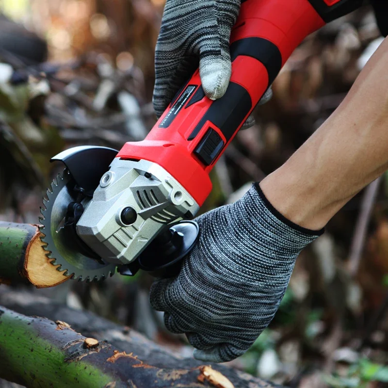 KAFUWELL PA4225B Portable Power Tools 20v Cordless Angle Grinder 115mm Electric Cut Off Machine Total Angle Grinder