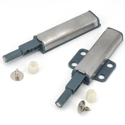 10/5/2 Sets Magnetic Push Latch Touch Door Catch Push to Open Cabinet Damper Buffer Hardware Stainless Steel