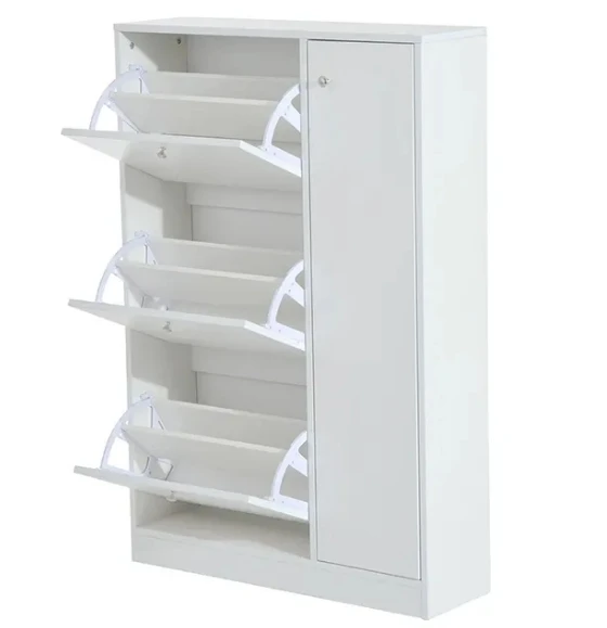 

Shoe Cabinet For Home Living Room Kitchen Bathroom Bedroom Furniture With MDF Panel For Shoe Storage