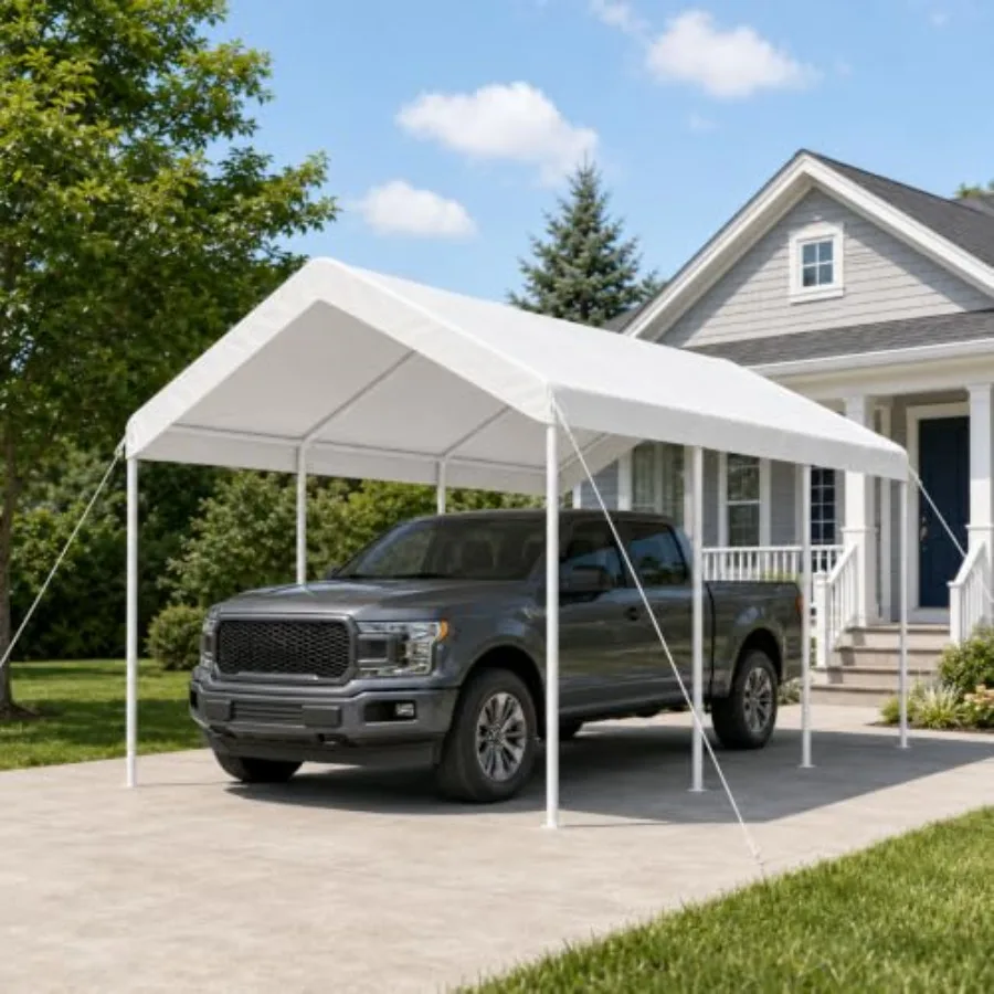 Feet, Heavy Duty Car Canopy Portable Garage