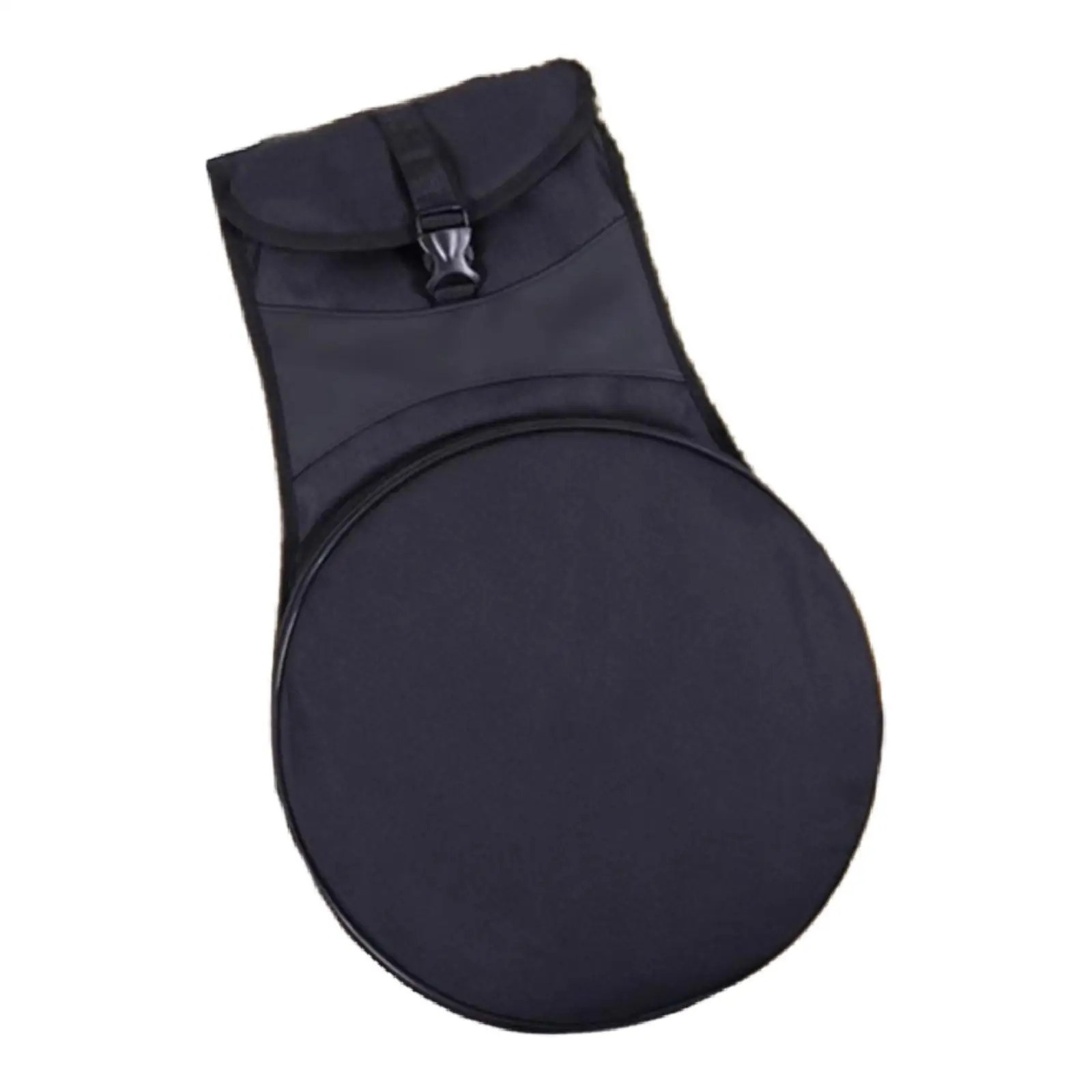 

12" Dumb Drum Bag Oxford Cloth with Zipper Padded for Dumb Drum Practicing Pad