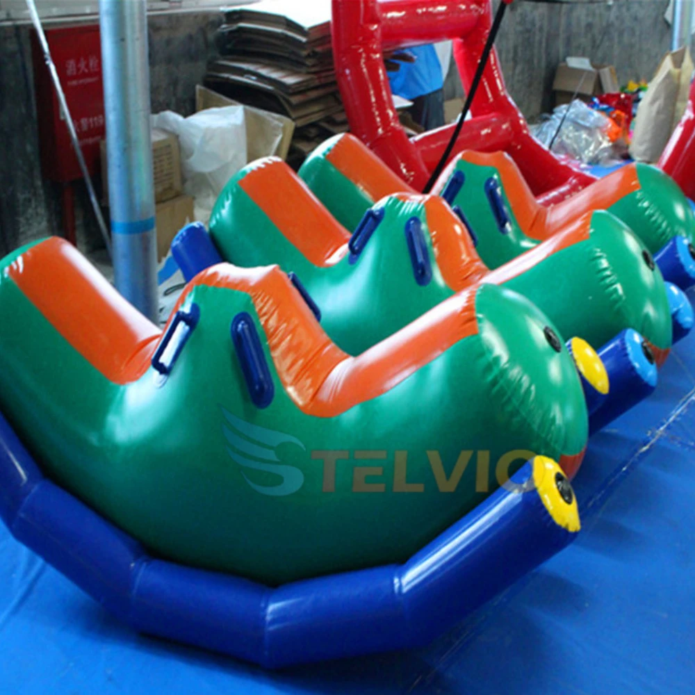 PVC Inflatable Seesaw Water Toy Kids Popular Pool Water Games For Adults