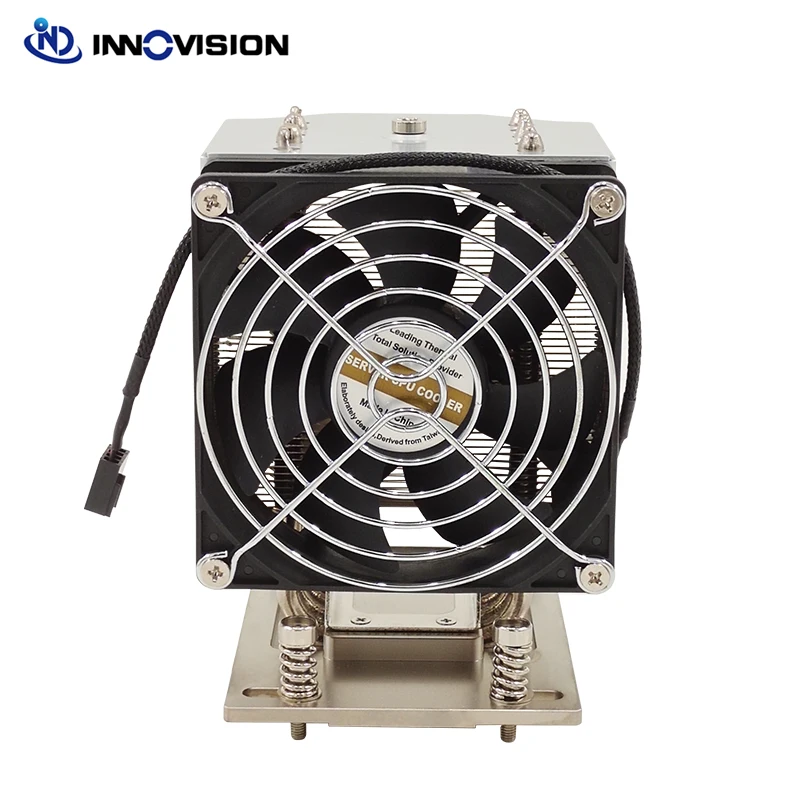 High performance 4U server or up heatsink with 5 Heatpipe Embedded for AMD Socket SP3/TR4/sTRX4/sWRX8 TDP280W CPU cooler 