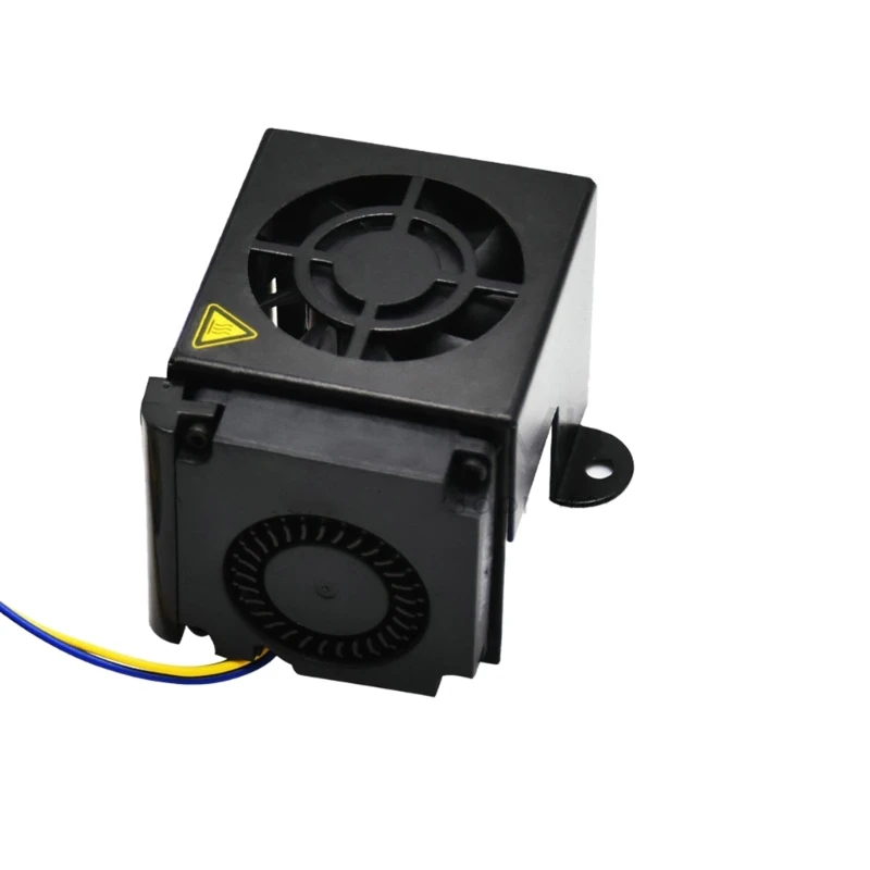 Upgraded 3D Printer 24V Fully Assembled Cooling Fan with SM2.54 Terminal And Silicone Cover for Ender5 Dropship