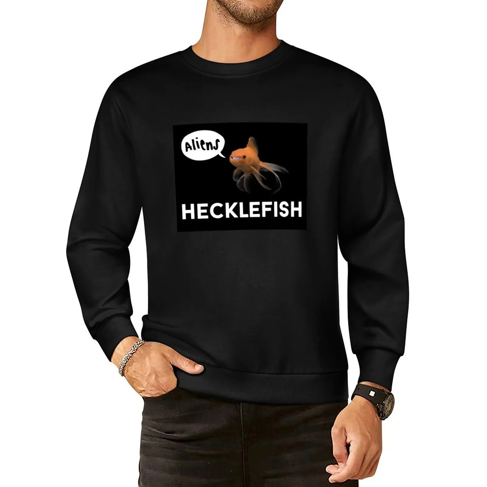 

Hecklefish Pullover Hoodie mens clothing blouse new hoodies and sweatshirts