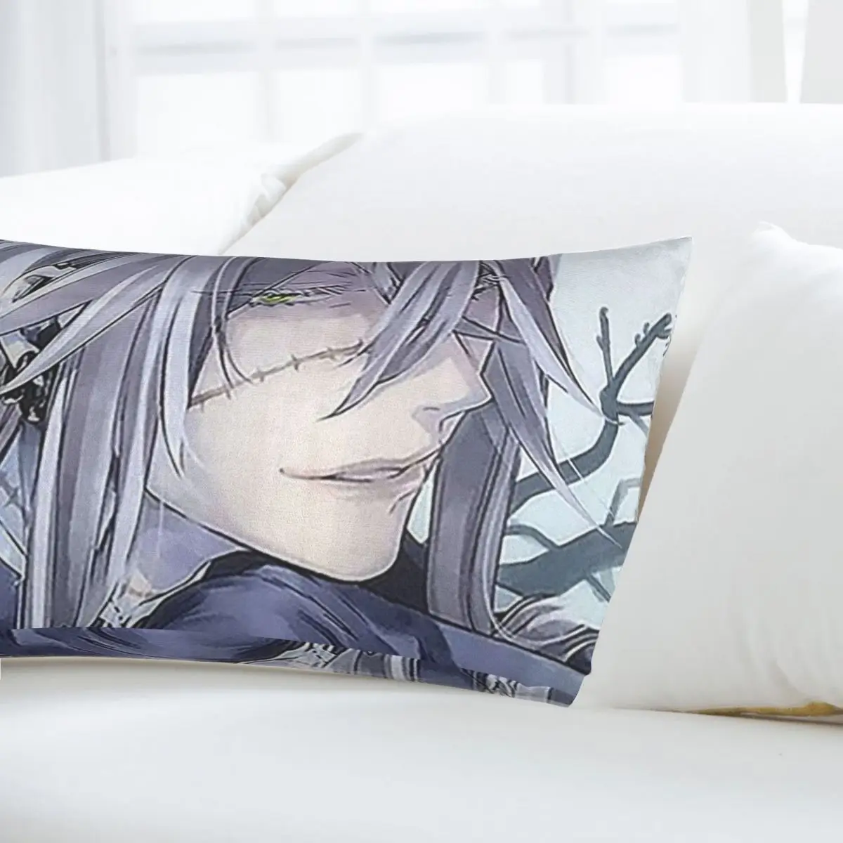 Undertaker Black Butler Rectangle Pillowcase Cushion Cover Decorative Bedroom Bed Home Comfort Throw Pillow - view 4