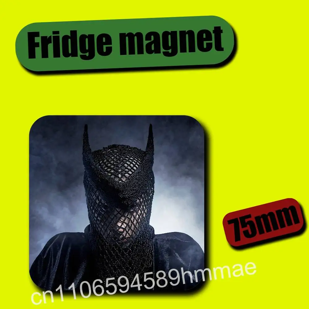 For Freezer Refrigerator Kitchen Metal Cabinet Magnetic Card Case L-Lady Gaga MAYHEM Requiem Fridge Magnets