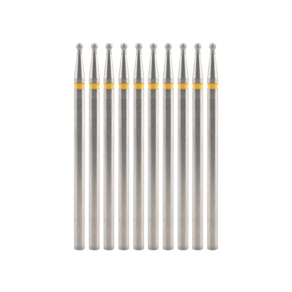 10Pcs Diamant Fräser Für Maniküre Elektrische Nagel Bohrer Bits Zubehör Pediküre Maschine Nagel Datei Gel Remover-Tool – Detail 12
