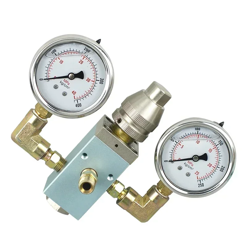 High Pressure Grease Reducing Valve Pneumatic Pump Butter Machine Pressure Regulator for Qutative Valve Protection