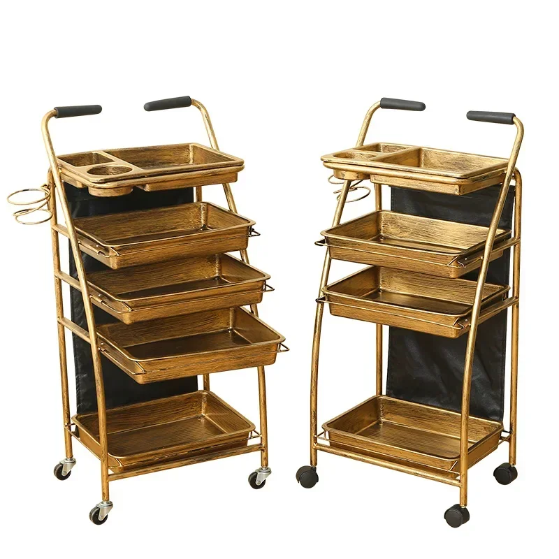 Hair salon trolley special beauty barbershop ironing tool car vintage
