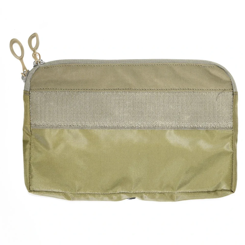 Chaleco deportivo al aire libre, bolsa con Panel frontal, insertar Samll/medio bolsillo, bolsa con cremallera integrada