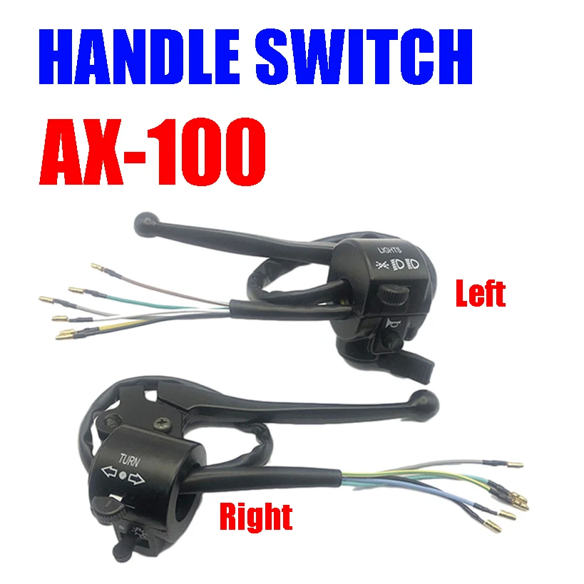 Motorcycle Handle Switch for Haojue Suzuki Jingcheng for AX100 A100 HJ100 JC100 Classic100cc Dimmer Switches Clutch/Brake Lever