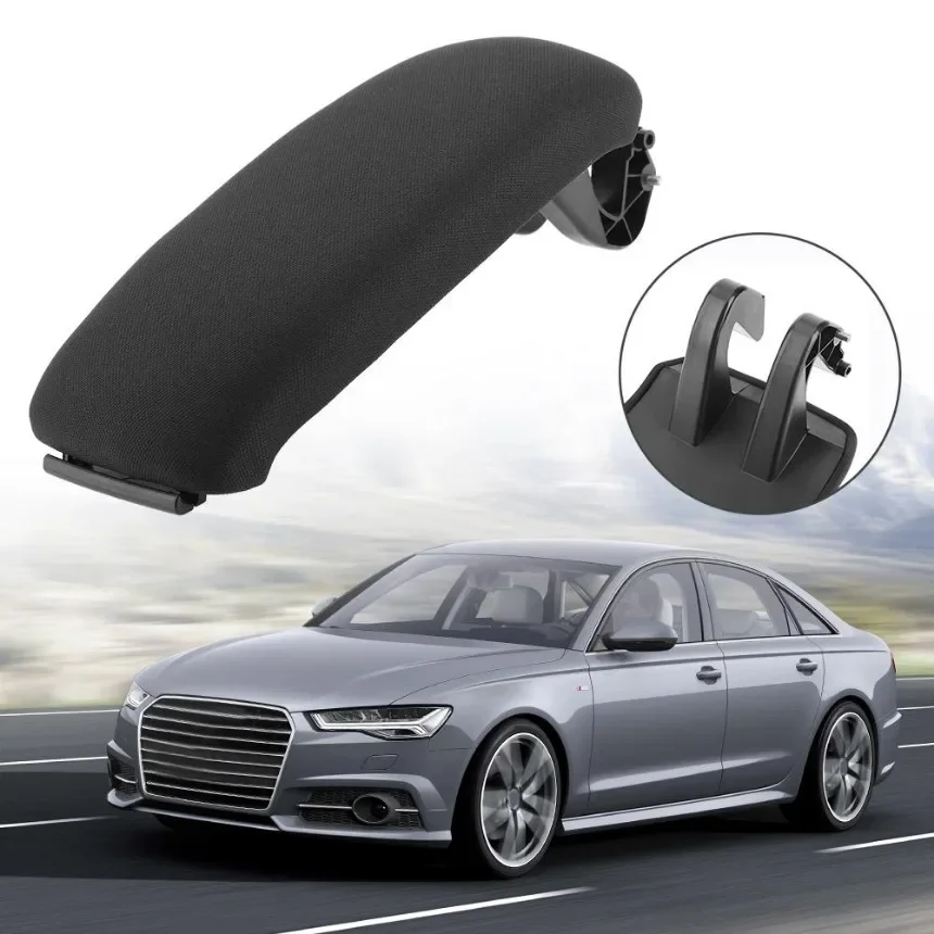 Black Center Console Armrest Lid Cover 8P0864245P8E1 Fit for AUDI A3 8P 03-12 Car Accessories 1PC