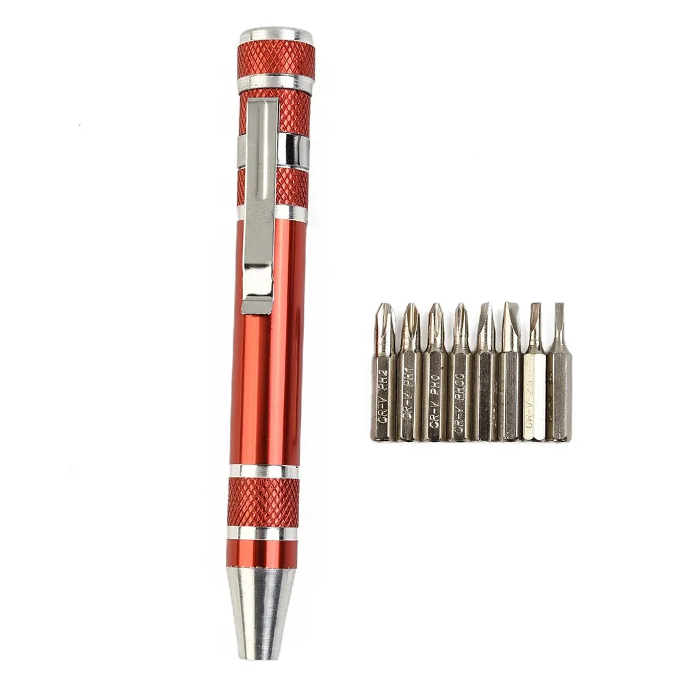 アルミ合金六角ドライバーセット,修理工具,ペンタイプ,ph1,ph2,直径1.3cm,11cm