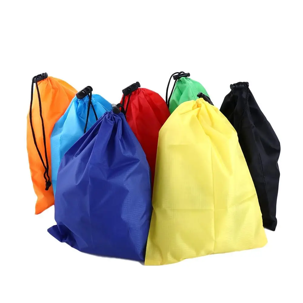 Camping Shoes Pouch Organizer Travel Kits Waterproof Drawstring Pouch Storage Drawstring Bag Sundries Bag Travel Storage Bag